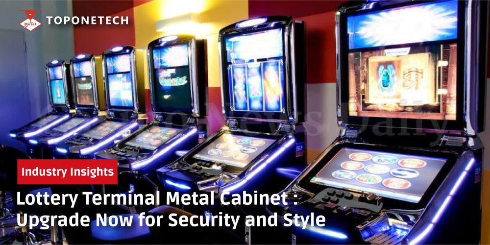 Lottery Terminal Metal Cabinet