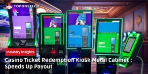 Casino Ticket Redemption Kiosk Metal Cabinet