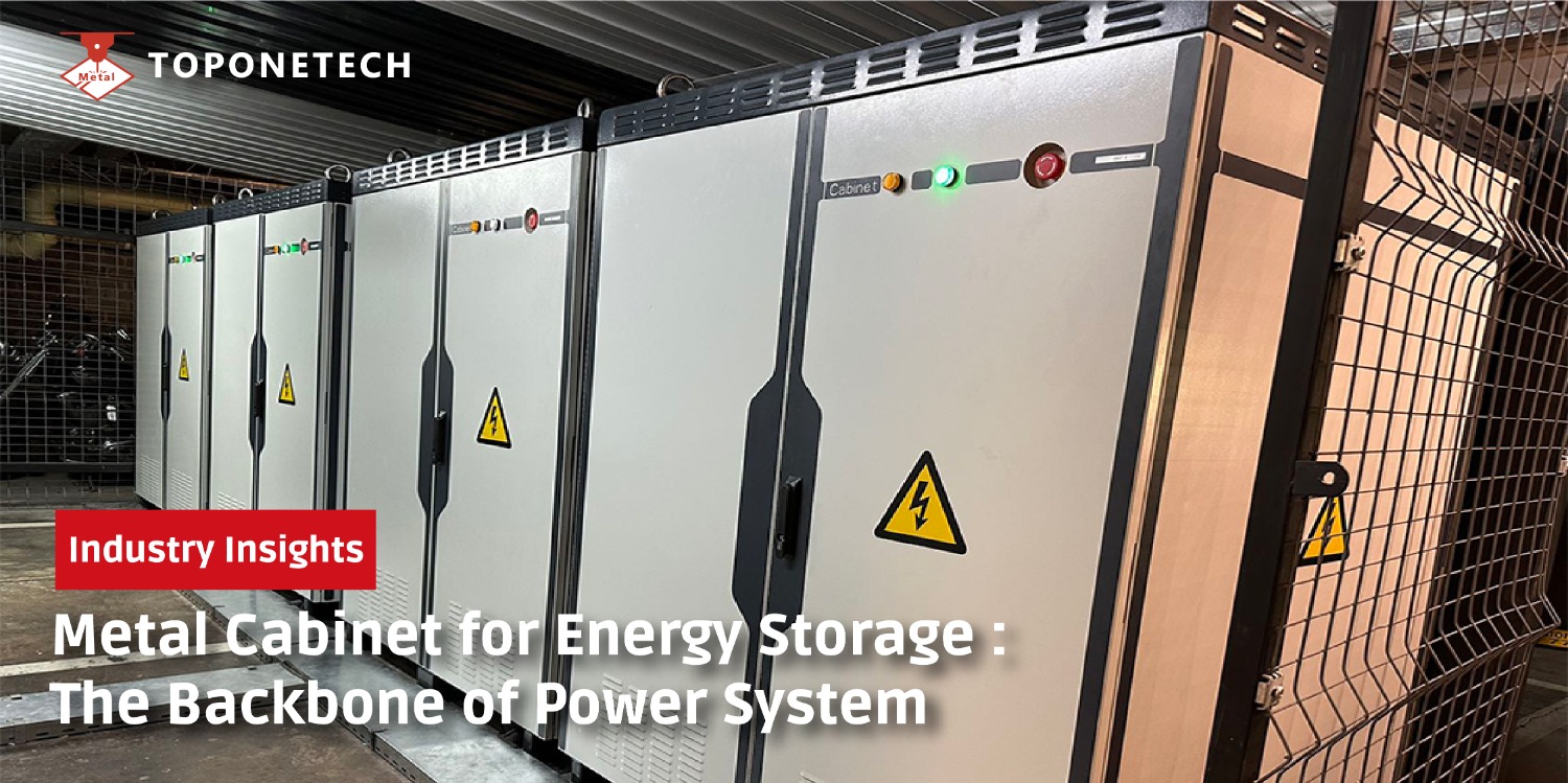 Metal Cabinet for Energy Storage