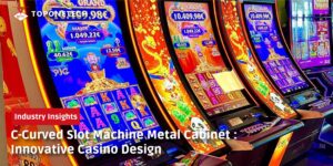 C-Curved Slot Machine Metal Cabinet