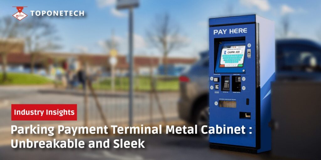Parking Payment Terminal Metal Cabinet