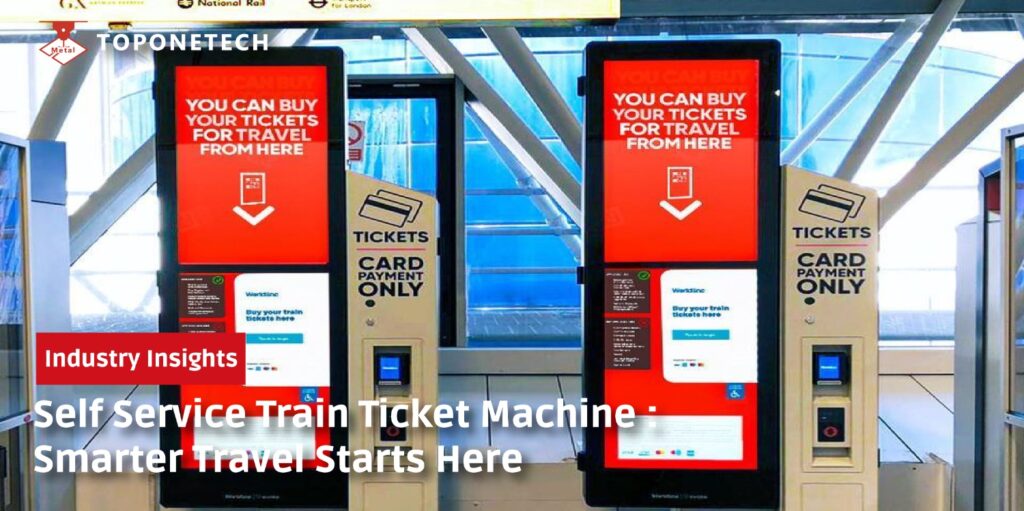 Self Service Train Ticket Machine